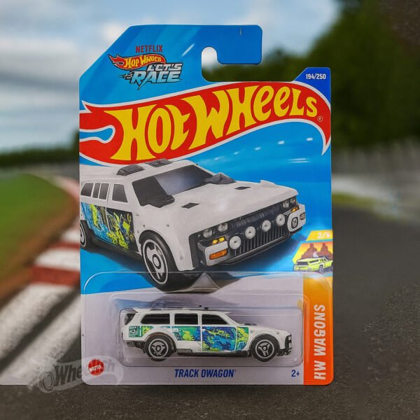 Hot Wheels 1:64 Scale | Track Dwagon | HW Wagons | White | 194/250 | With Origin Packaging | 2025